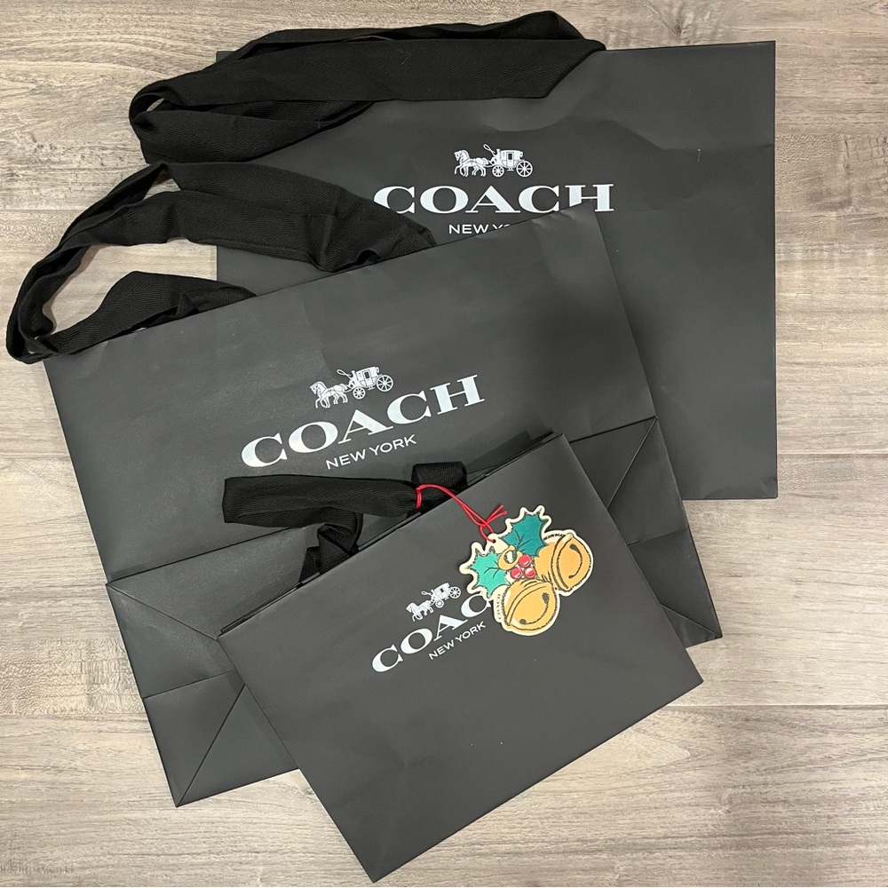 Coach paper bag
